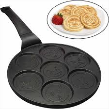 sartén para panqueques de 7 puestos